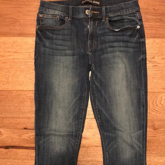 Express Mid-Rise Jean Legging - Picture 2 of 6